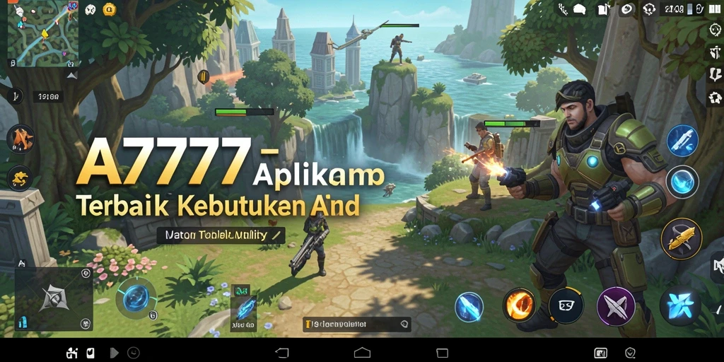 Screenshot utama A7777 menampilkan antarmuka yang mudah digunakan untuk manajemen Utility.