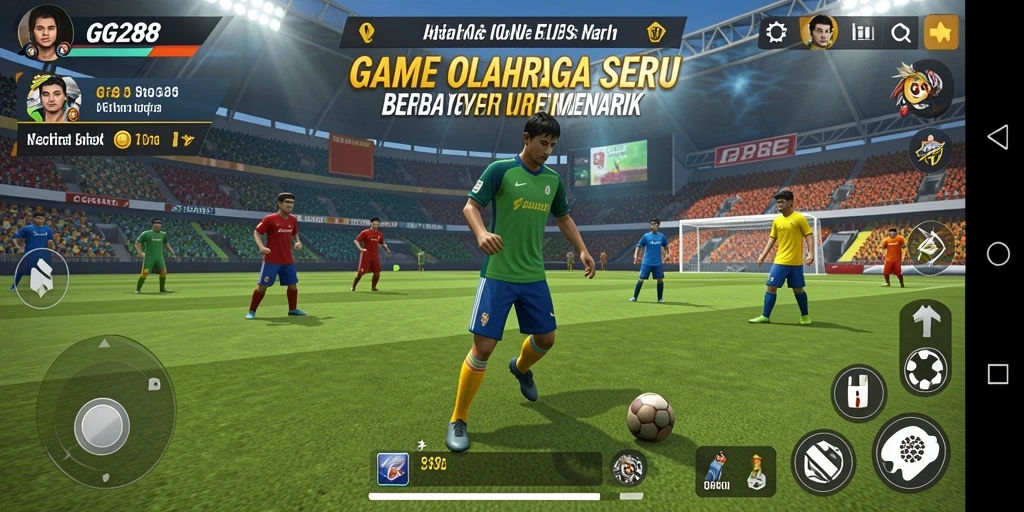 Tampilan gameplay GG288 yang mendebarkan di lapangan.