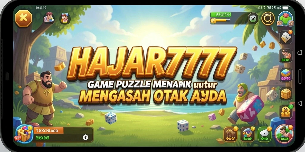 Tampilan gameplay HAJAR777 yang menantang dan menarik.