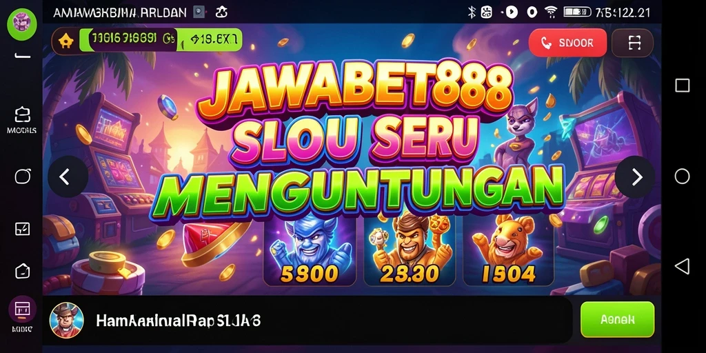 Screenshot JAWABET88 menampilkan gameplay Slot yang seru dan menarik.