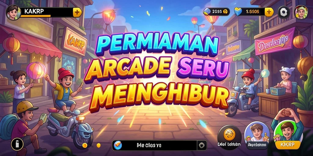 Tampilan gameplay KAKRP yang seru dan menantang.