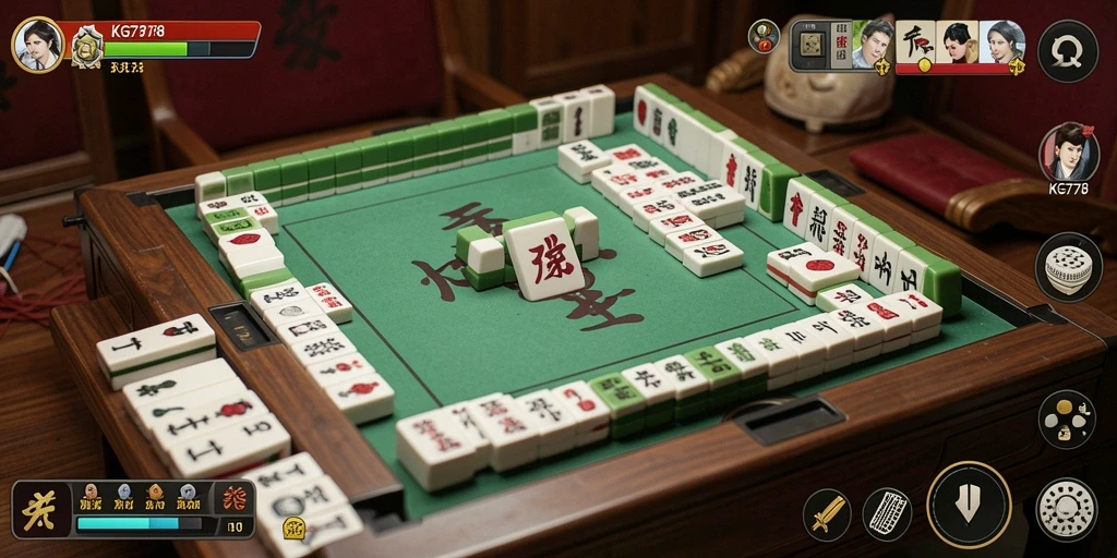 Tampilan gameplay seru dan menantang dari KG778 Mahjong.