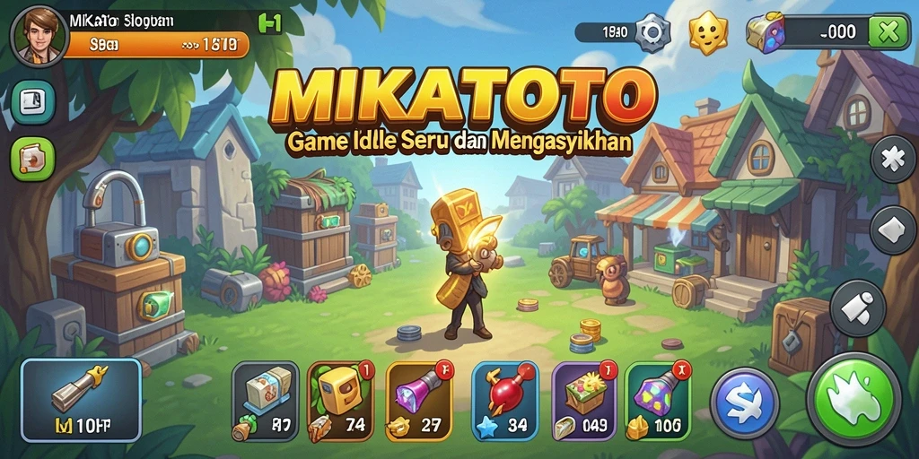 Tampilan gameplay <strong>MIKATOTO</strong> yang menarik dan ceria.