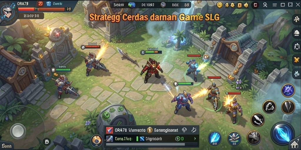 Tampilan gameplay menarik dan strategis dari ORA78.