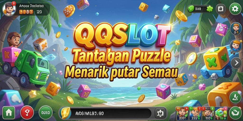 Screenshot gameplay QQSLOT yang menunjukkan variasi teka-teki menarik.