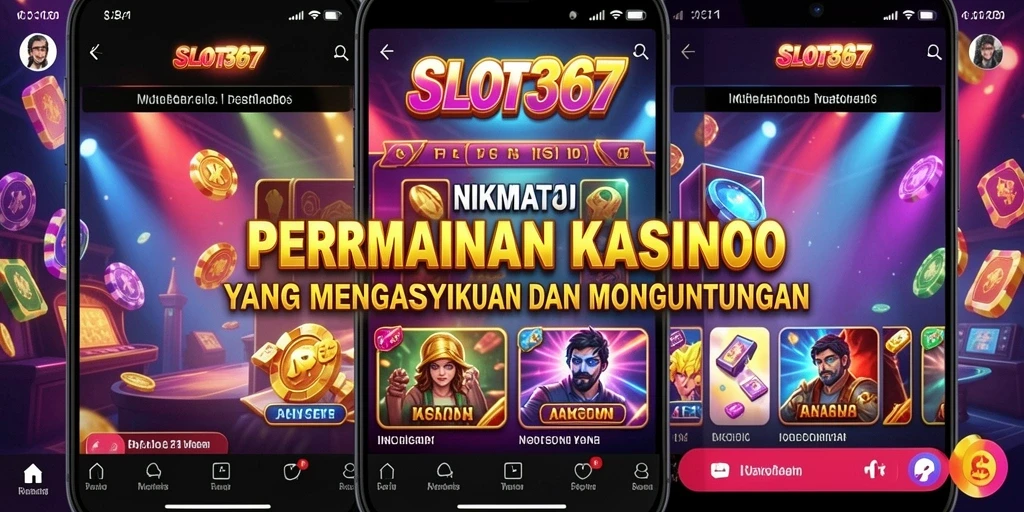 Screenshot menampilkan gameplay menarik pada SLOT367 dengan pemain yang menikmati permainan Kasino.