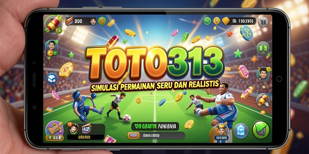 Screenshot utama TOTO313 menampilkan aksi gameplay yang mendebarkan.